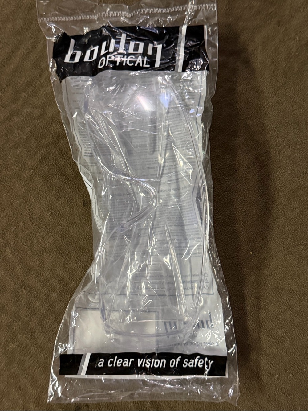 Clear Safety Glasses